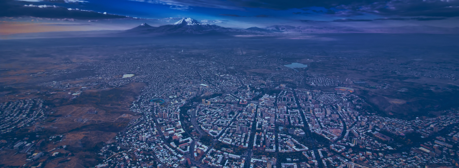 Yerevan city view